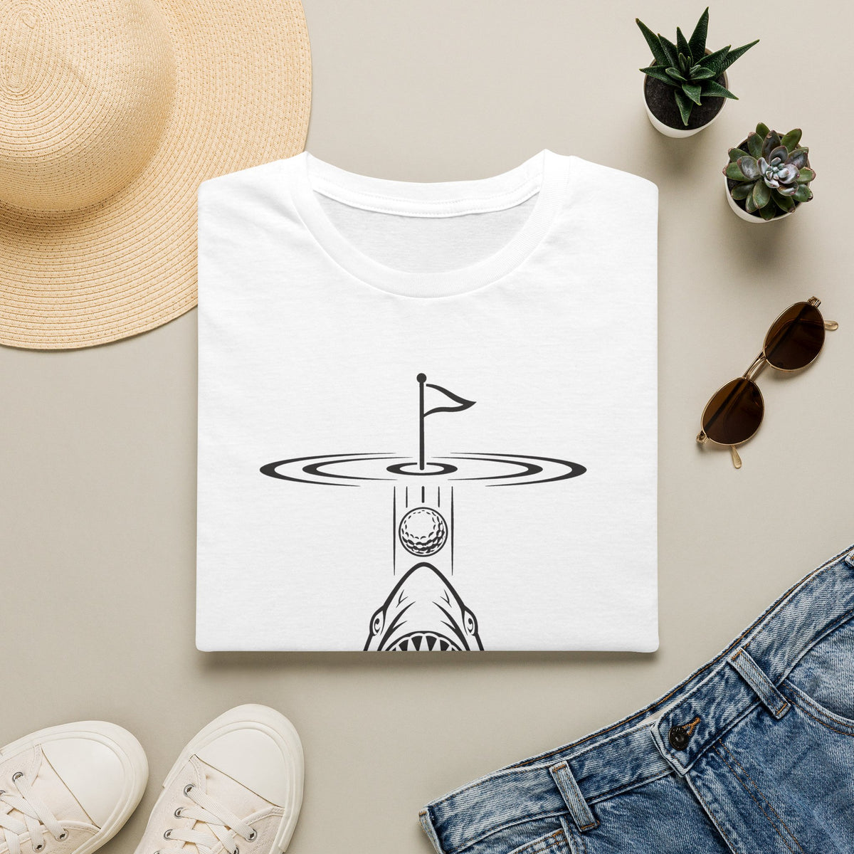 369-Water Hazard Shark-WHITE