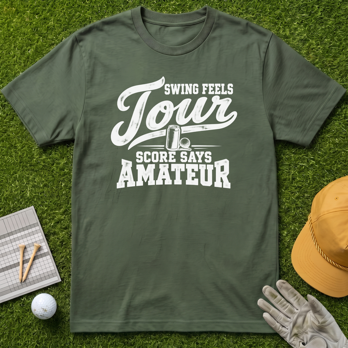 SWING FEELS TOUR
SCORE SAYS AMATEUR - Military Green [BVS d5c0cf32-737b-4add-9922-1f255aafac45:0]