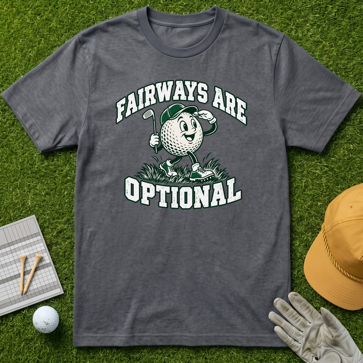FAIRWAYS ARE OPTIONAL - Charcoal [BVS 27cc4d3b-7173-4b3f-87ef-13d4074fb561:5]