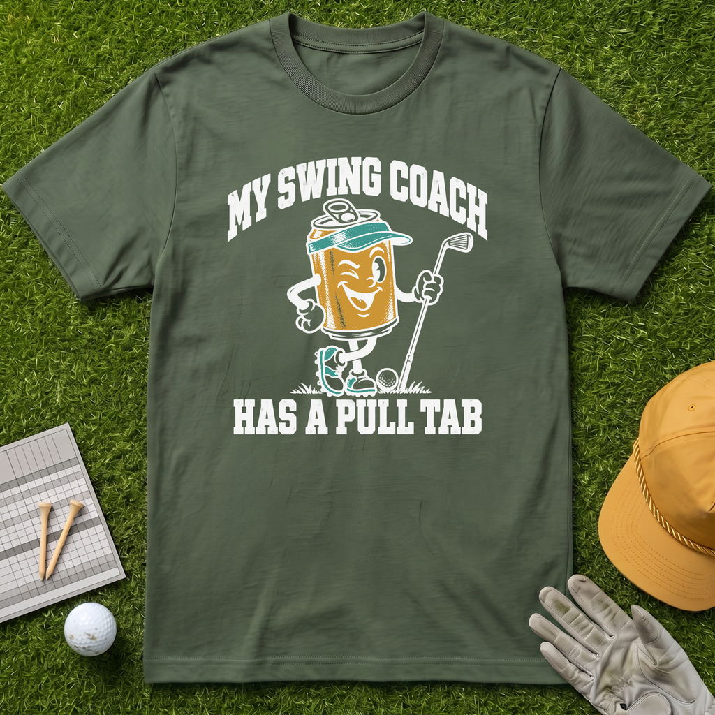 MY SWING COACH
HAS A PULL TAB - Military Green [BVS 19d202fd-1bb6-4df5-959f-1c6d9e20c982:0]