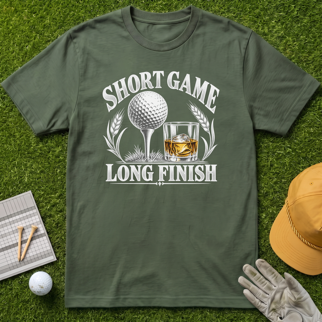 SHORT GAME LONG FINISH - Military Green [BVS 10739bc6-04d7-4d8d-9476-30eac340570b:0]