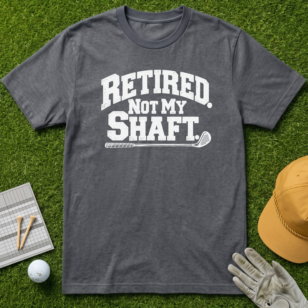 Retired. Not My Shaft. - Charcoal [BVS 5f654143-6342-4f34-ba44-ea50eed86575:3]