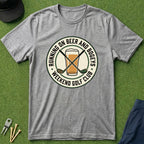 Running on Bogey's and Beers - T-Shirt