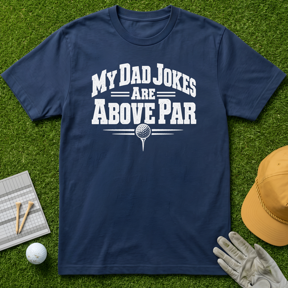 My Dad Jokes Are Above Par - Navy [BVS d7161e0d-f6ee-4a89-8f28-bb13400afe1f:1]