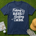Fishing for Bass. Golfing for Ass. - Navy [BVS faf4b62e-97b1-4d04-a1a4-d228f548dccf:1]