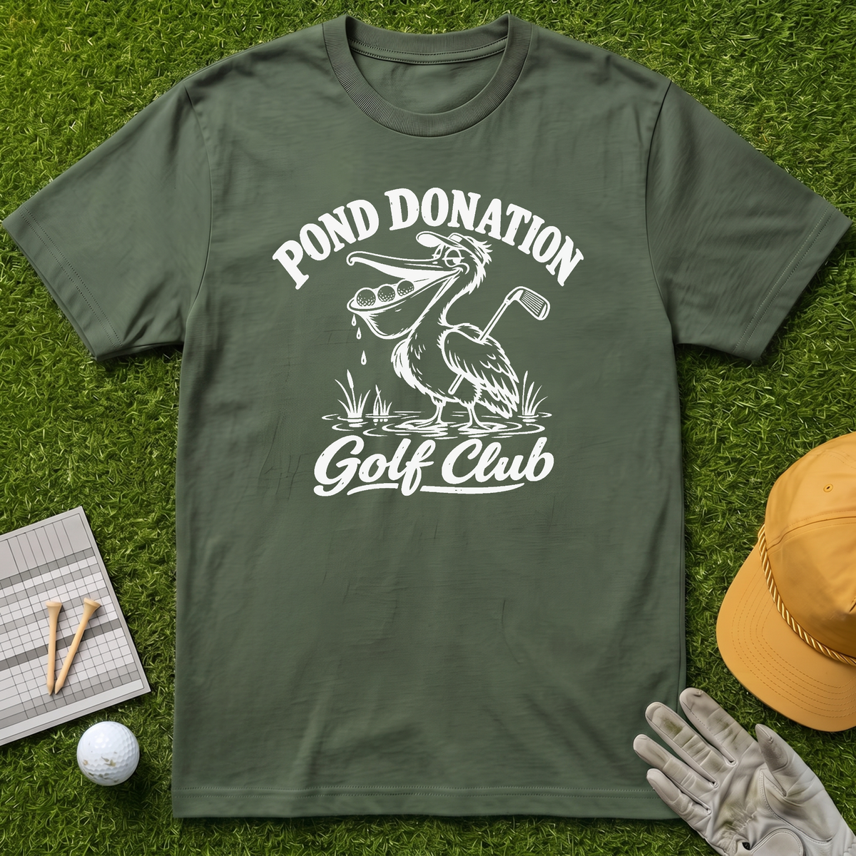 POND DONATION
Golf Club - Military Green [BVS dbfadccb-4af7-4e26-8112-e69e6b854b79:0]