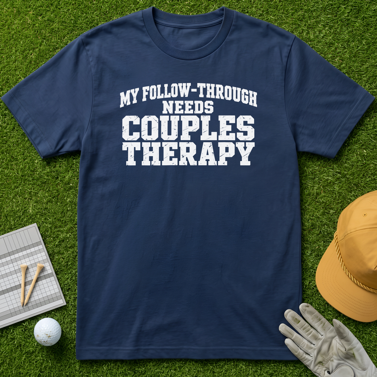 MY FOLLOW-THROUGH NEEDS COUPLES THERAPY - Navy [BVS 0beb71ae-f9d9-4714-9c82-0c72f720ef9a:1]