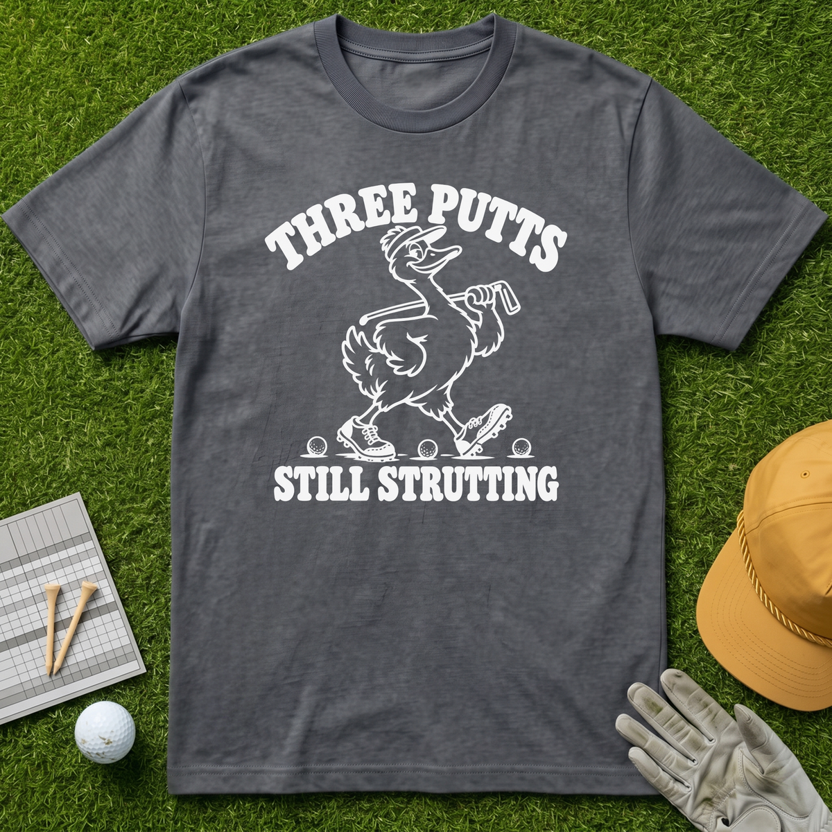 THREE PUTTS STILL STRUTTING - Charcoal [BVS 1134abb0-f003-4cff-a402-fc88863710d6:5]