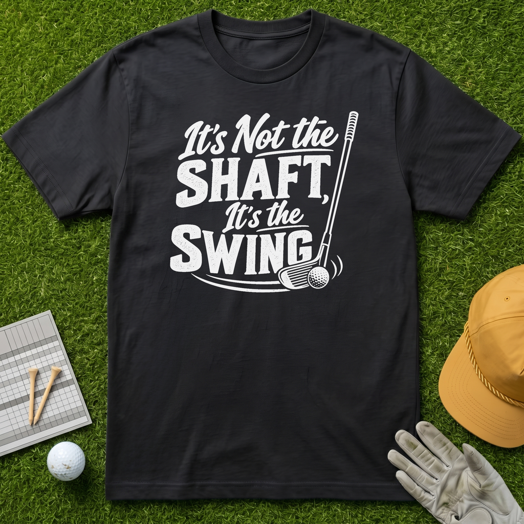 It's Not the Shaft, It's the Swing - Black [BVS faee5a23-0e87-4949-9c2c-cadb12f2b53e:4]
